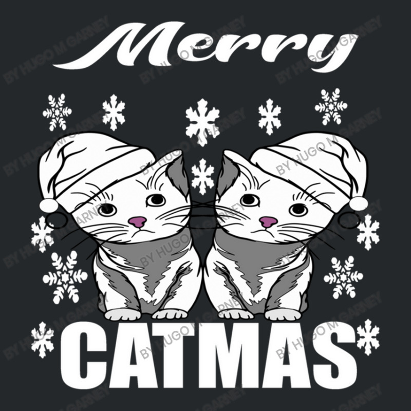 Little Christmas Cats Crewneck Sweatshirt by Hugo M Garney | Artistshot