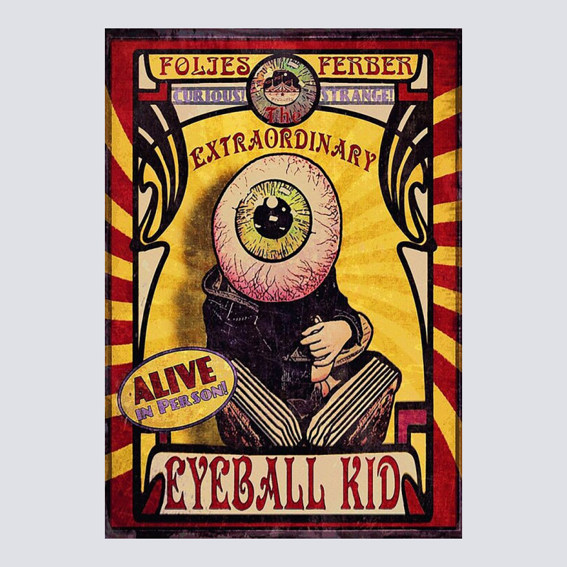 The Extraordinary Eyeball Kid Sideshow Poster Bucket Hat by jaredbrennan | Artistshot