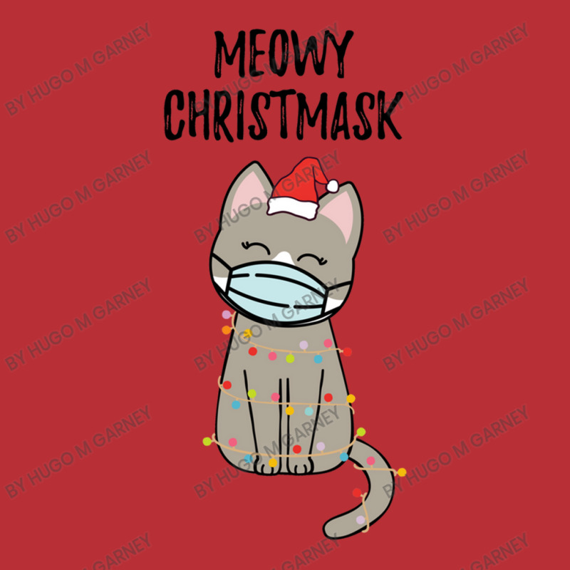 Meowy Christmask Cute Christmas Ca T-Shirt by Hugo M Garney | Artistshot