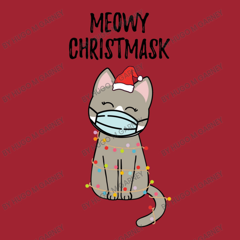 Meowy Christmask Cute Christmas Ca Long Sleeve Shirts by Hugo M Garney | Artistshot