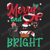 Merry And Bright Black Cat Christmas Merry And Bright Black Cat Christ Unisex Hoodie | Artistshot