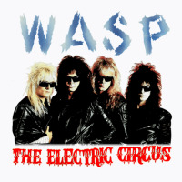 Wasp 1987 The Electric Circus Tour Concert Classic  Nostalgia Yellow T-shirt | Artistshot