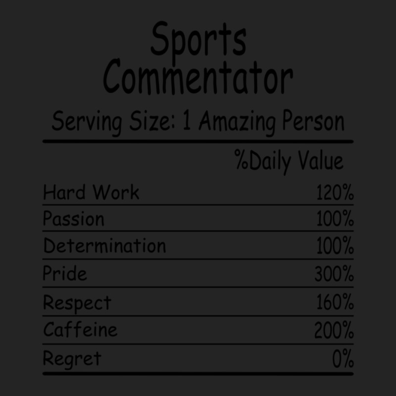 Sports Commentator Amazing Person Daily Value 3/4 Sleeve Shirt | Artistshot