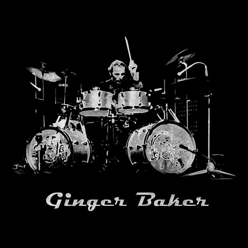 Ginger Baker Gift For Drummer V-Neck Tee by sheryntrenkk | Artistshot