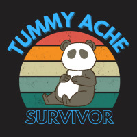 Funny Tummy Ache Survivor Stomach After Eating Quotes T-shirt | Artistshot