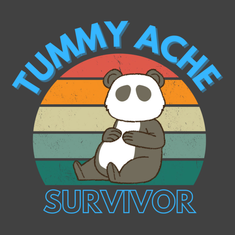 Funny Tummy Ache Survivor Stomach After Eating Quotes Vintage T-Shirt by futuristicperky | Artistshot