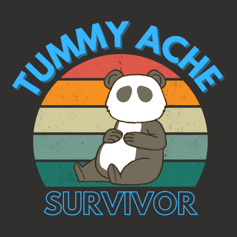 Funny Tummy Ache Survivor Stomach After Eating Quotes Champion Hoodie by futuristicperky | Artistshot