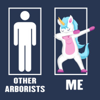 Funny Unicorn Dabbing Other Arborists Me Men Denim Jacket | Artistshot