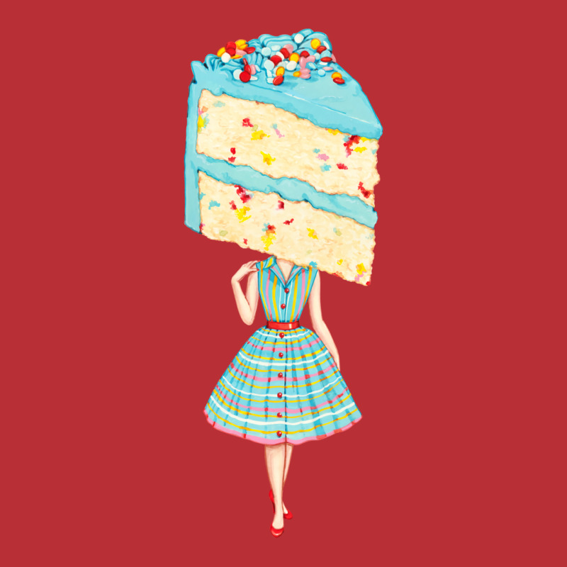 Cake Head Pin Up  Birthday Funfetti T-Shirt by fieldingnortheast | Artistshot