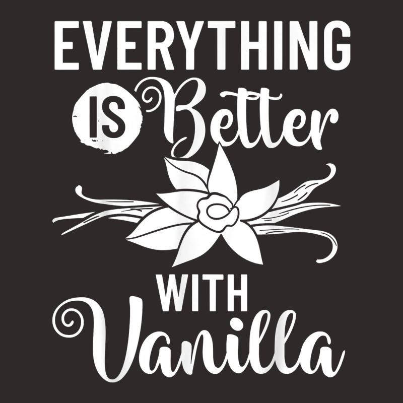 Vanilla Beans Extract Bourbon Ice Cream Paste Powder T Shirt Racerback Tank by kogmor58594 | Artistshot