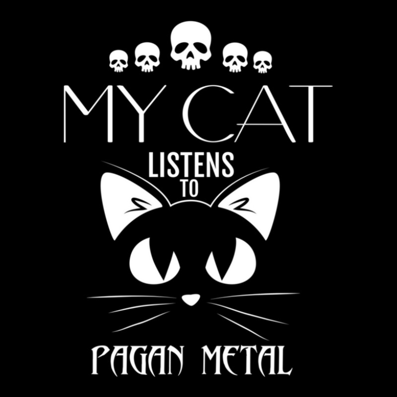 My Cat Listens To Pagan Metal Tee Legging by NathanStenberg | Artistshot