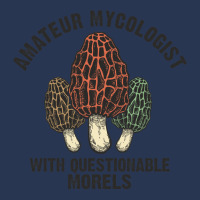 Amateur Mycologist With Questionable Morels Biology Lover Gift Men Denim Jacket | Artistshot