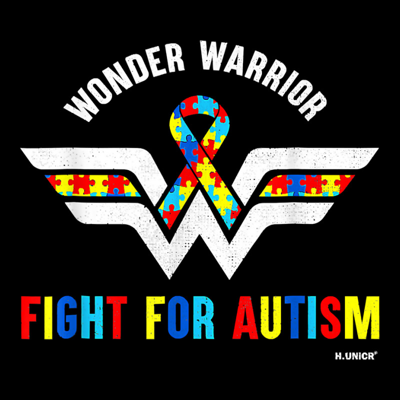 Warrior Fight For Autistic Autism Awareness Mom Women T Shirt Adjustable Cap | Artistshot