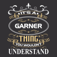 Garner Name Shirt It's A Garner Thing You Wouldn't Understand Vintage Short | Artistshot