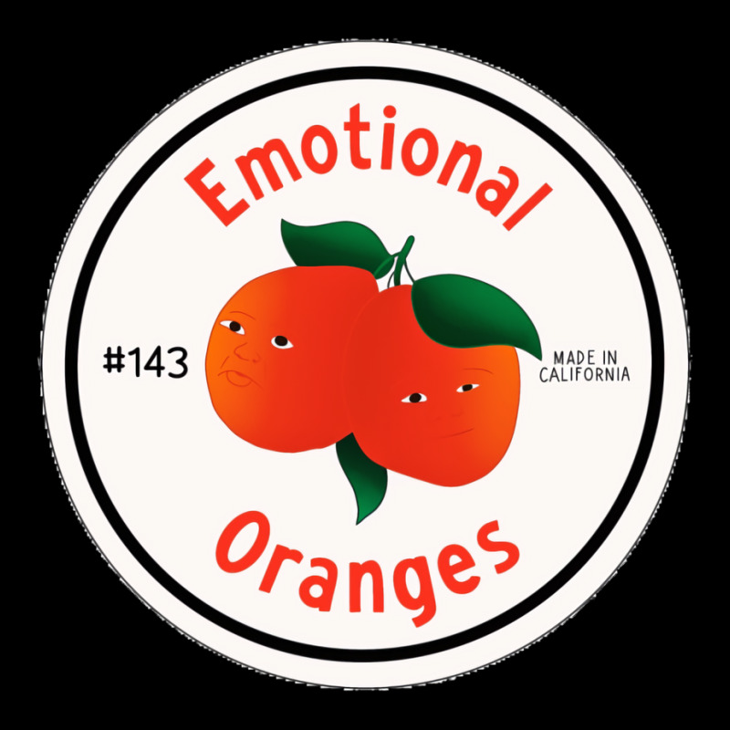 Emotional Oranges Cropped Hoodie by wivekesubiha | Artistshot