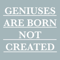 Twoset Violin Geniuses Are Born Not Created (white)  T Unisex Sherpa-lined Denim Jacket | Artistshot