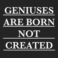 Twoset Violin Geniuses Are Born Not Created (white)  T 3/4 Sleeve Shirt | Artistshot