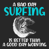 Womens A Bad Day Surfing Is Better Than A Good Day Working Surfer V Ne Women's Pajamas Set | Artistshot