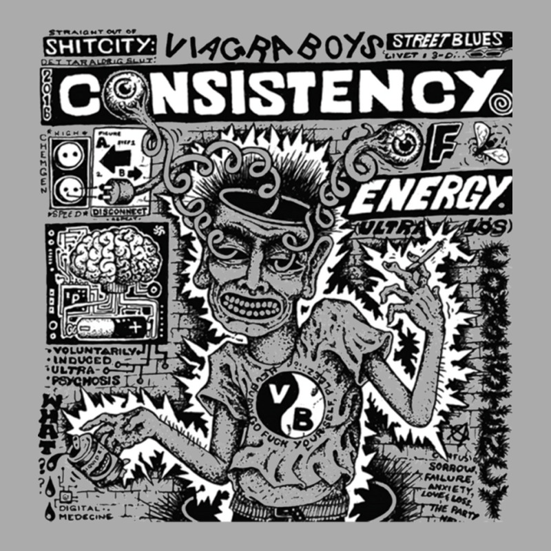 Viagra Boys Consistency Of Energy Classic T T-Shirt by kleisazumatar | Artistshot