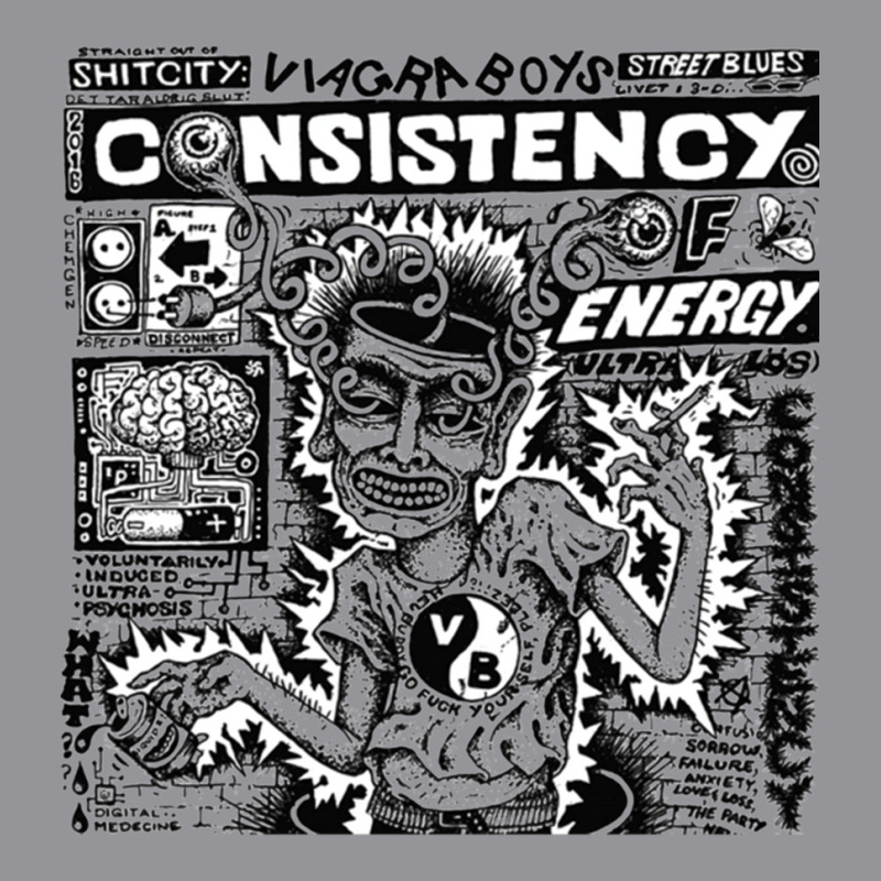 Viagra Boys Consistency Of Energy Classic T 3/4 Sleeve Shirt by kleisazumatar | Artistshot