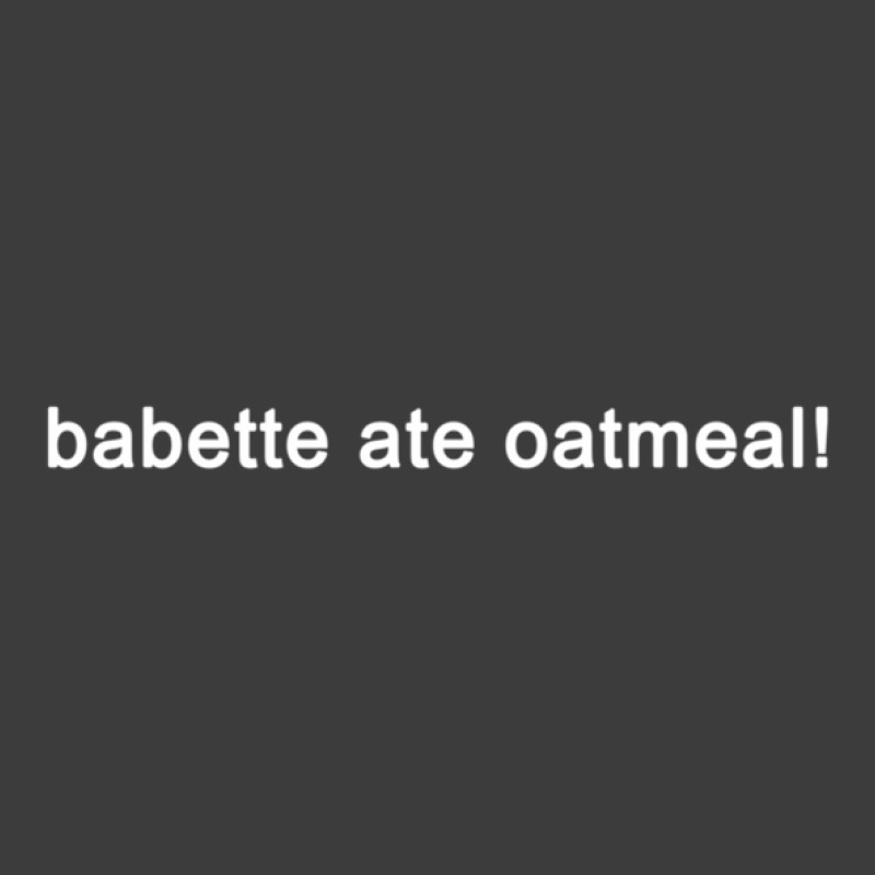 Babette Ate Oatmeal - Funny Tv Show Quote (black) Men's Polo Shirt | Artistshot