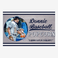 Donnie Baseball Popcorn Graphic T-shirt | Artistshot