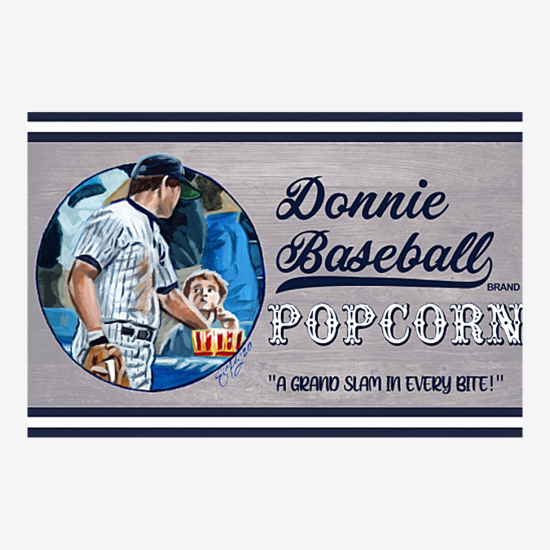 Donnie Baseball Popcorn Graphic T-shirt | Artistshot