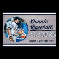 Donnie Baseball Popcorn Men's Long Sleeve Pajama Set | Artistshot