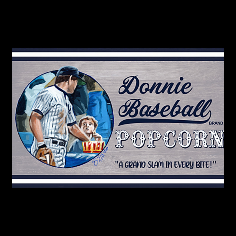 Donnie Baseball Popcorn Men's Long Sleeve Pajama Set | Artistshot