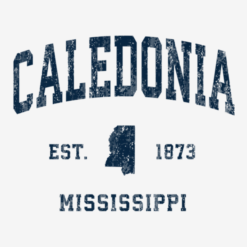 Caledonia Mississippi Ms Vintage Athletic Navy Sports Design Graphic Youth T-shirt by legatgzlezy | Artistshot