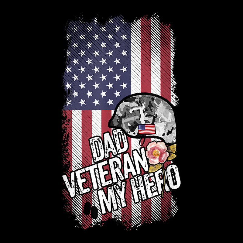 Dad My Hero Army Veteran Proud Daughter Son T Shirt Adjustable Cap | Artistshot