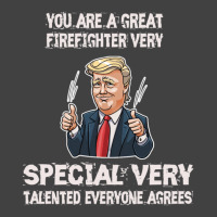 Firefighter Funny Trump 1 Vintage T-shirt | Artistshot