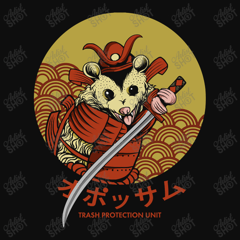 Hot Trend Samurai Opossum Trash Protection Unit Crop Top by macklinsampson | Artistshot