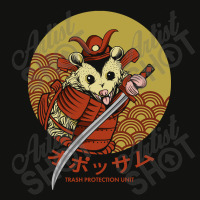 Hot Trend Samurai Opossum Trash Protection Unit Scorecard Crop Tee | Artistshot