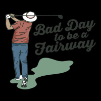 Bob Does Sports Merch Bad Day To Be A Fairway Men's Long Sleeve Pajama Set | Artistshot