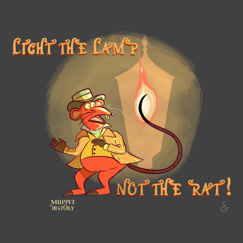 Light The Lamp Not The Rat Vintage T-Shirt by durimringajs | Artistshot