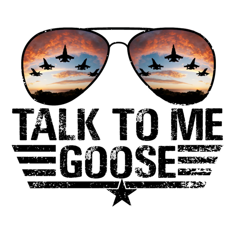 Talk To Me Goose (distressed) Men's T-shirt Pajama Set | Artistshot