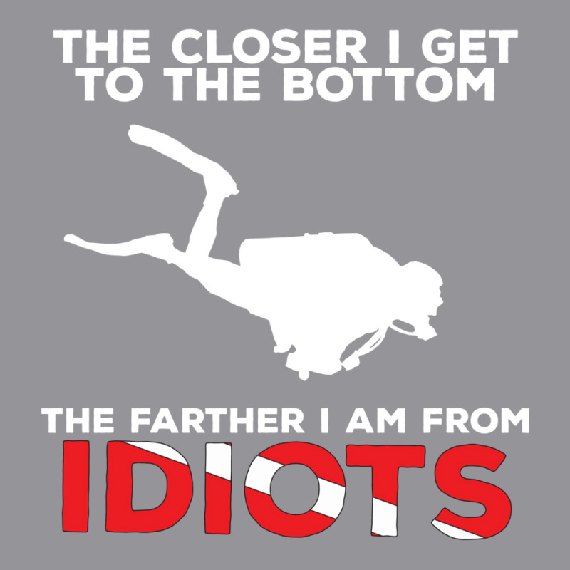 The Closer I Get To The Bottom   Scuba Diving Shirt 3/4 Sleeve Shirt by rockxlyub | Artistshot