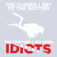 The Closer I Get To The Bottom   Scuba Diving Shirt Fleece Short | Artistshot