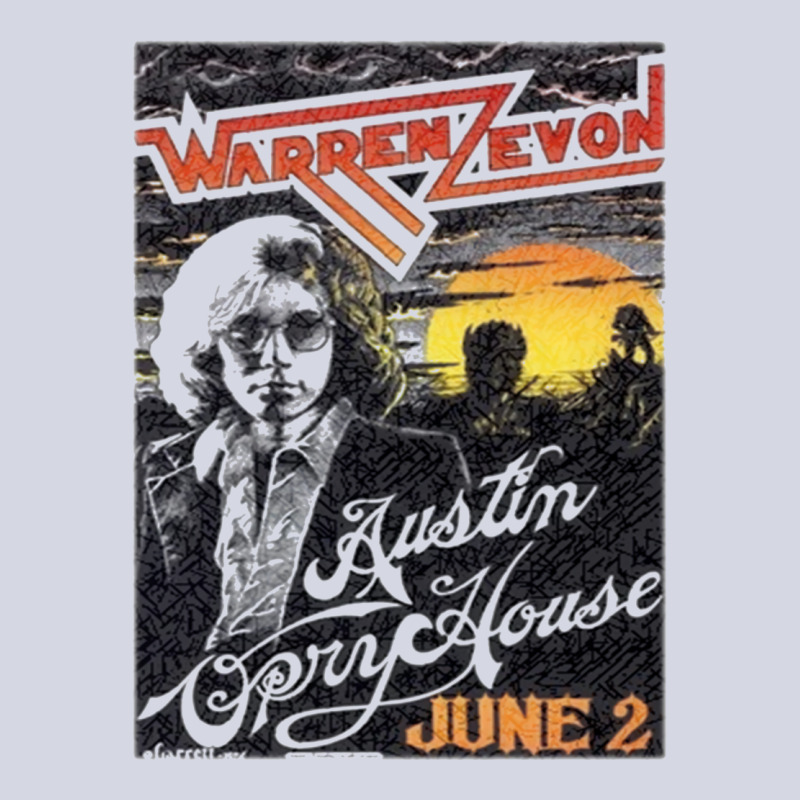 Warren Zevon Vintage Concert Poster At The Austin Opry House Fleece Short | Artistshot