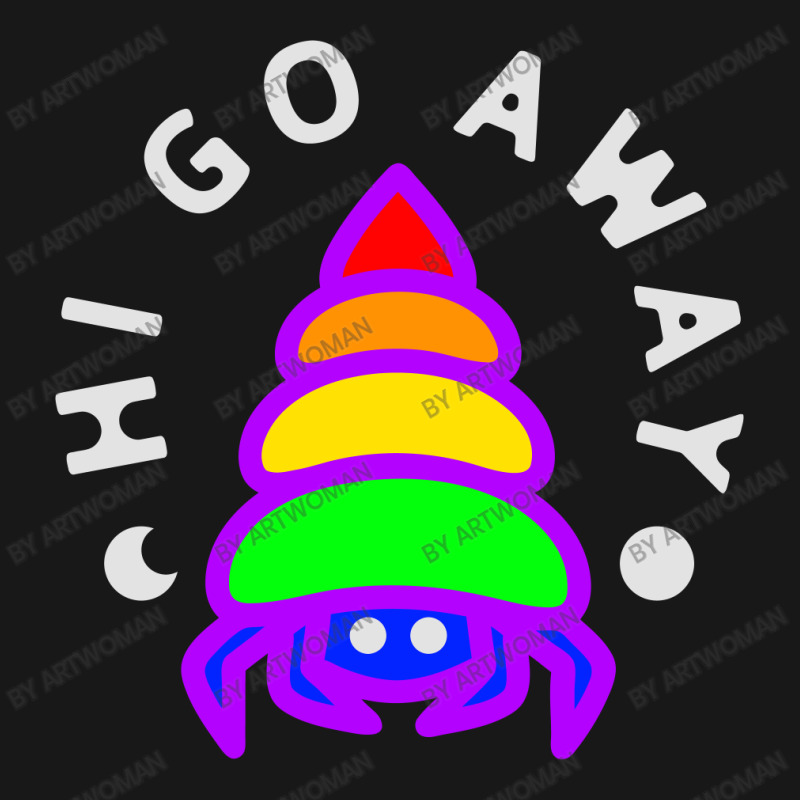 Hi Go Away Lgbt Flannel Shirt | Artistshot