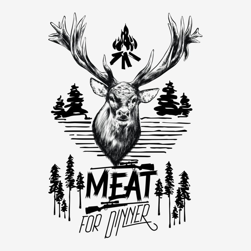 Custom Deer Meat For Dinner Classic Tshirt By Tiococacola Artistshot