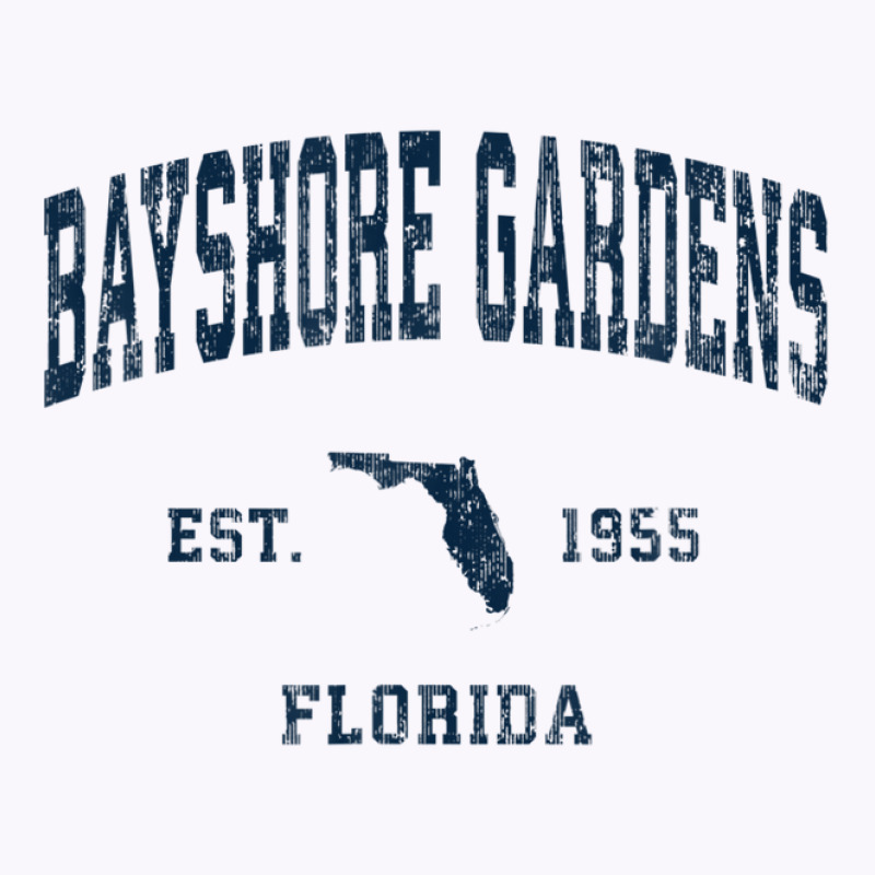 Bayshore Gardens Florida Fl Vintage Athletic Navy Sports Des Tank Top by legatgzlezy | Artistshot