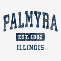 Palmyra Illinois Il Vintage Athletic Sports Design Graphic T-shirt | Artistshot