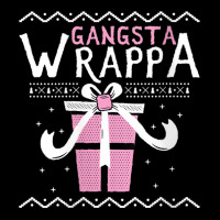 Womens Funny Gangsta Wrapper Wrapping Christmas Presents Design V Neck Toddler Sweatshirt | Artistshot