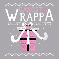 Womens Funny Gangsta Wrapper Wrapping Christmas Presents Design V Neck Youth 3/4 Sleeve | Artistshot