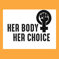 Her Body Her Choice Poster Vintage Zipper Hoodie | Artistshot