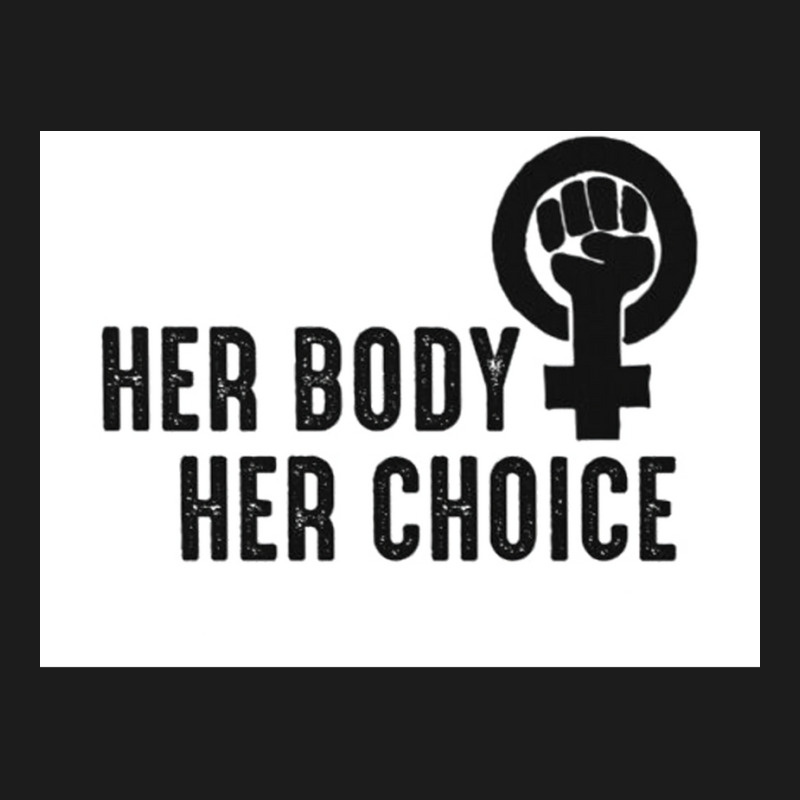 Her Body Her Choice Poster Vintage Hoodie & Jogger set by persiefennink | Artistshot