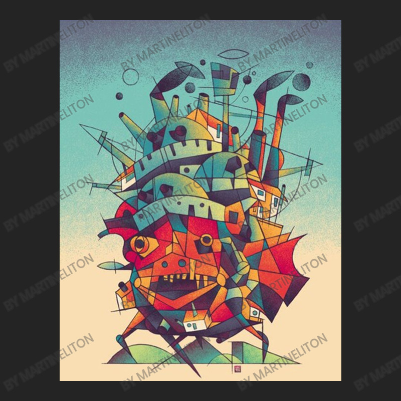 Moving Castle 3/4 Sleeve Shirt by martineliton | Artistshot