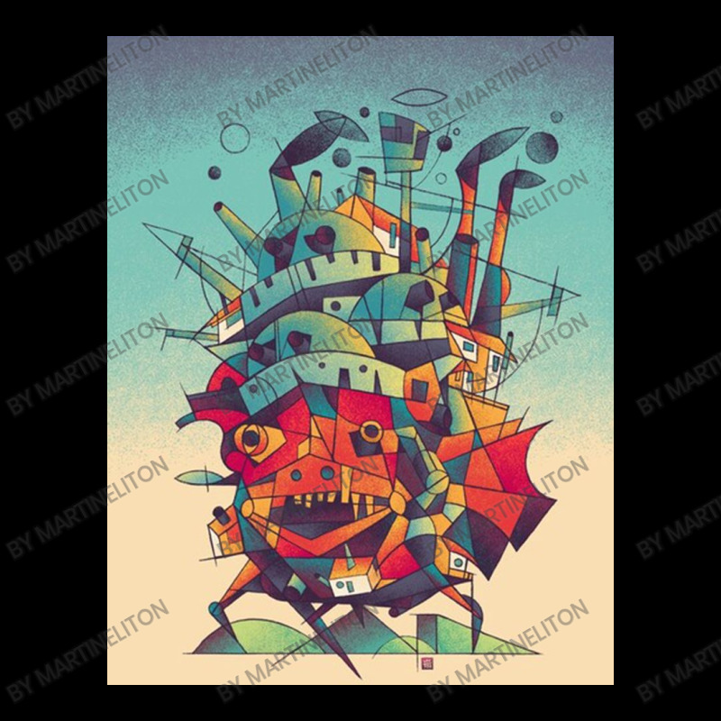 Moving Castle Zipper Hoodie by martineliton | Artistshot